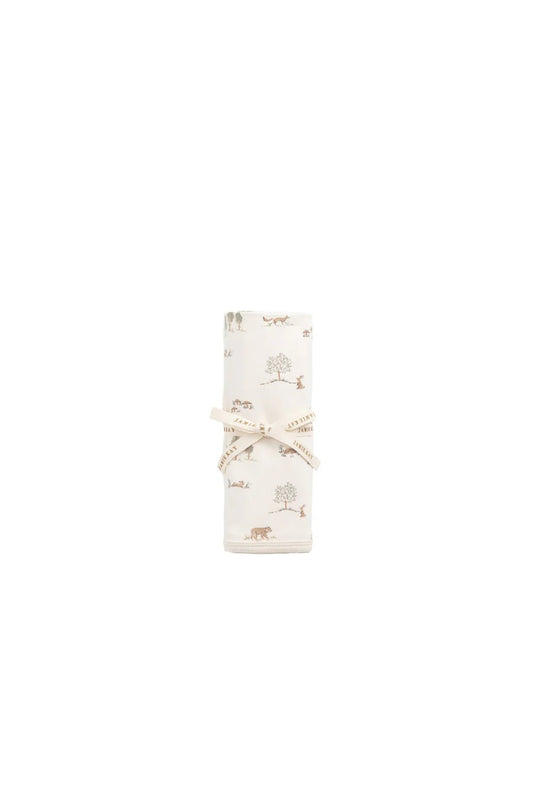Organic Cotton Murphy Wrap - Pine Forest Friends - Aster & Ruby