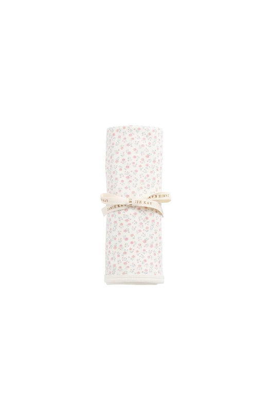 Organic Cotton Murphy Wrap - Posy Garden Pink - Aster & Ruby
