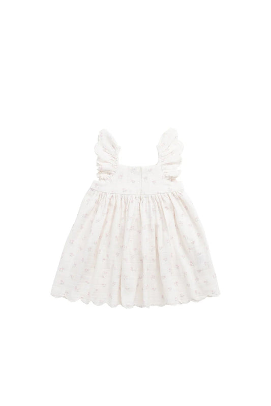 Organic Cotton Muslin Annalise Dress - Aster & Ruby