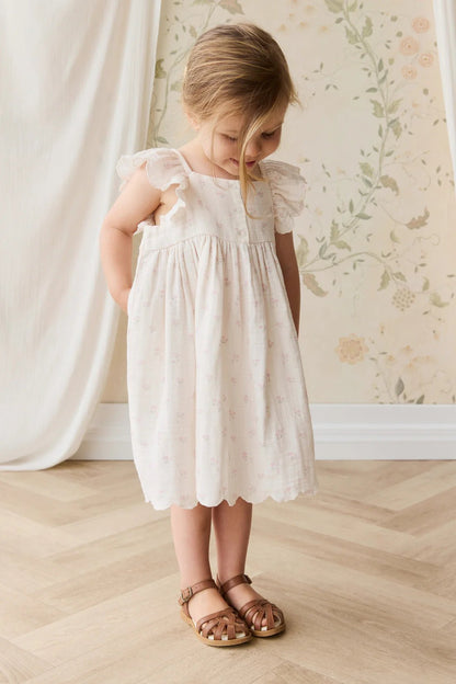Organic Cotton Muslin Annalise Dress - Aster & Ruby
