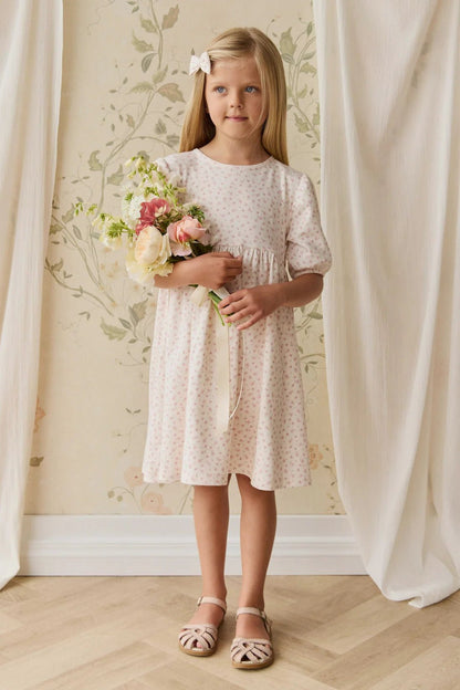 Organic Cotton Rosie Dress - Aster & Ruby