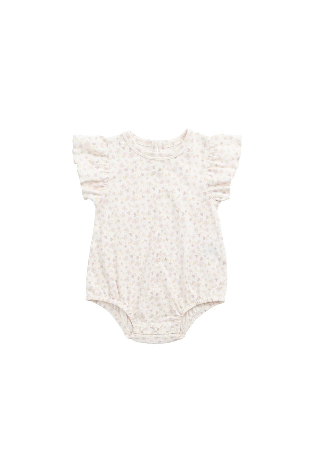 Organic Cotton Sage Onepiece Aries Mauve - Aster & Ruby