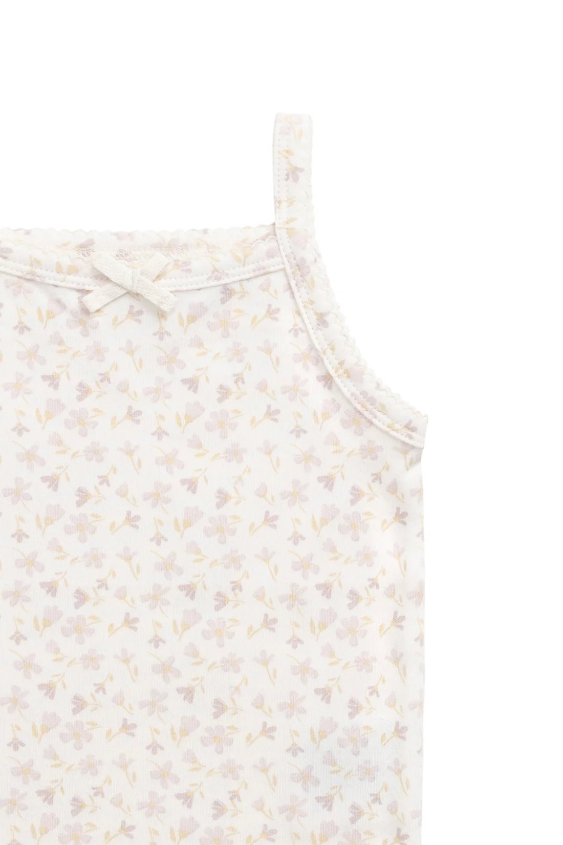 Organic Cotton Singlet Aries Mauve - Aster & Ruby
