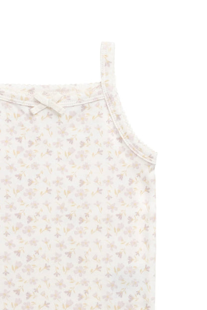 Organic Cotton Singlet Aries Mauve - Aster & Ruby
