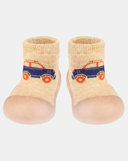 Organic Hybrid Walking Socks Dreamtime Footsteps High Country - Aster & Ruby