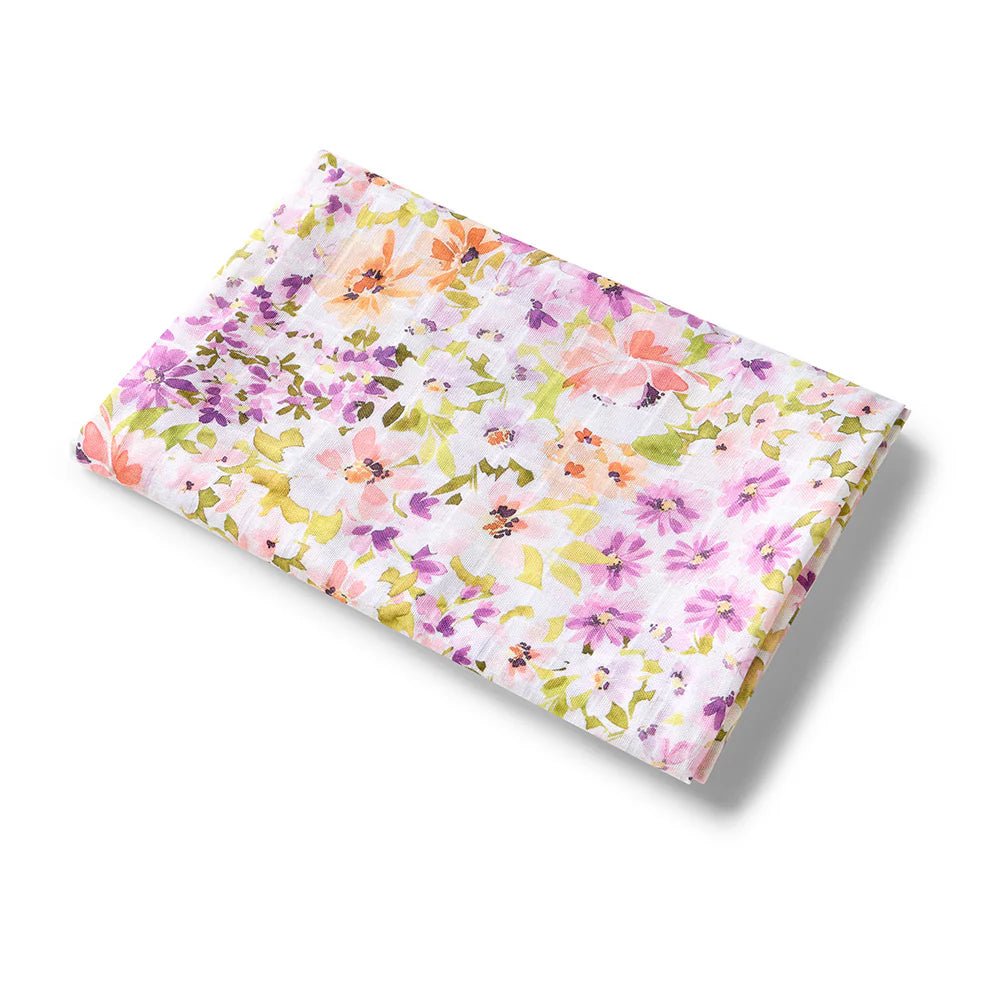Organic Muslin Wrap Isla - Aster & Ruby