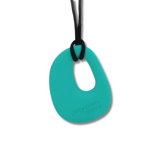 Organic Pendant Necklace Turquoise Baja Green - Aster & Ruby