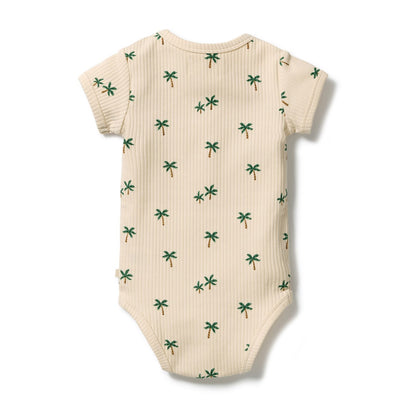 Tiny Palm Organic Bodysuit