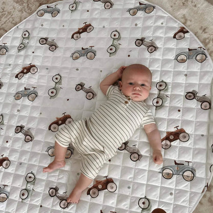 Padded Waterproof Playmat Cars - Aster & Ruby