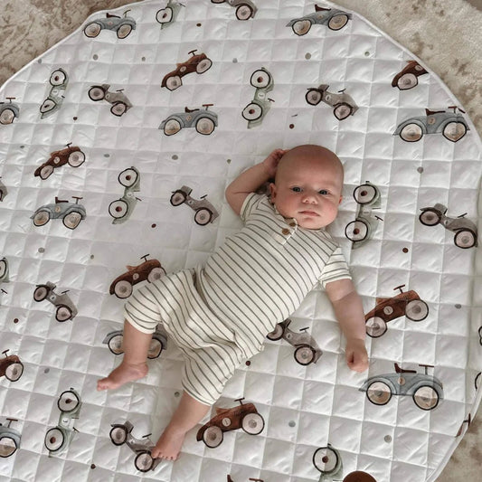 Padded Waterproof Playmat Cars - Aster & Ruby