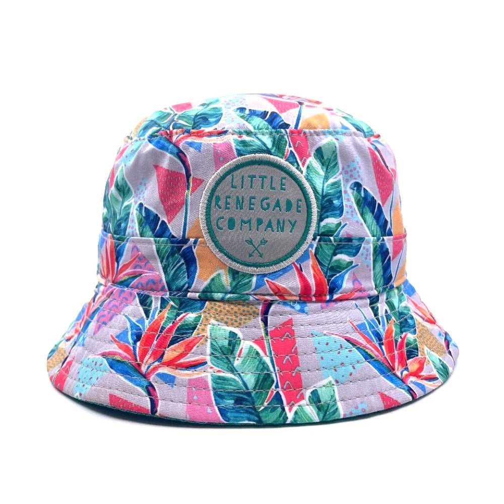Paradise Reversible Bucket Hat - Aster & Ruby