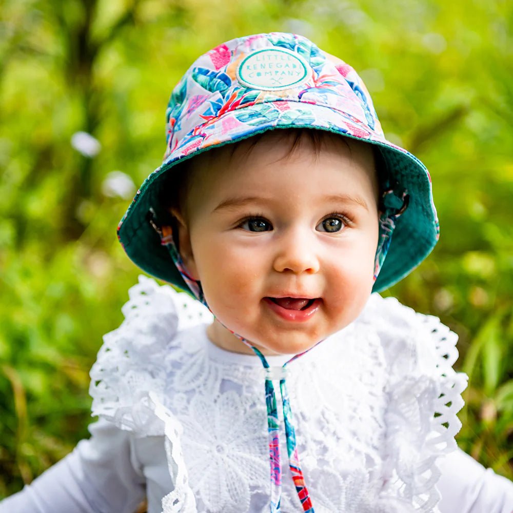 Paradise Reversible Bucket Hat - Aster & Ruby
