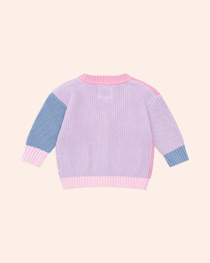 Peeping Pocket Girl Cardigan - Aster & Ruby