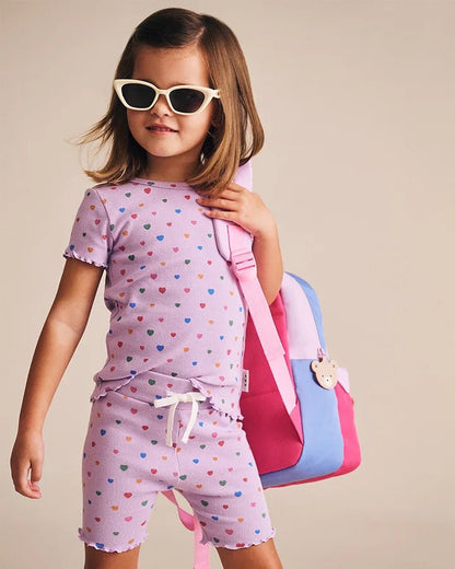 Perfect Backpack Pink Huxette - Aster & Ruby