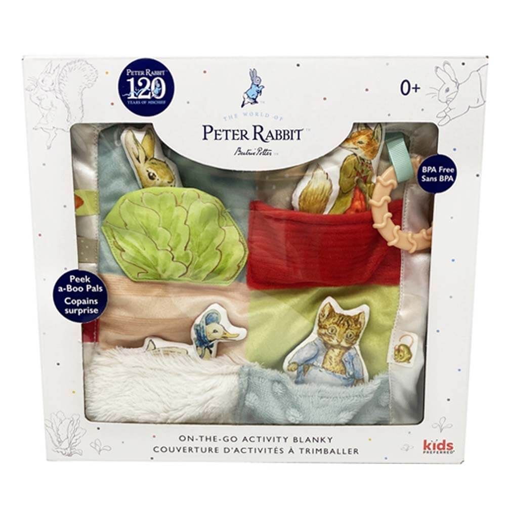 Peter Rabbit On The Go Activity Blanky-Aster & Ruby