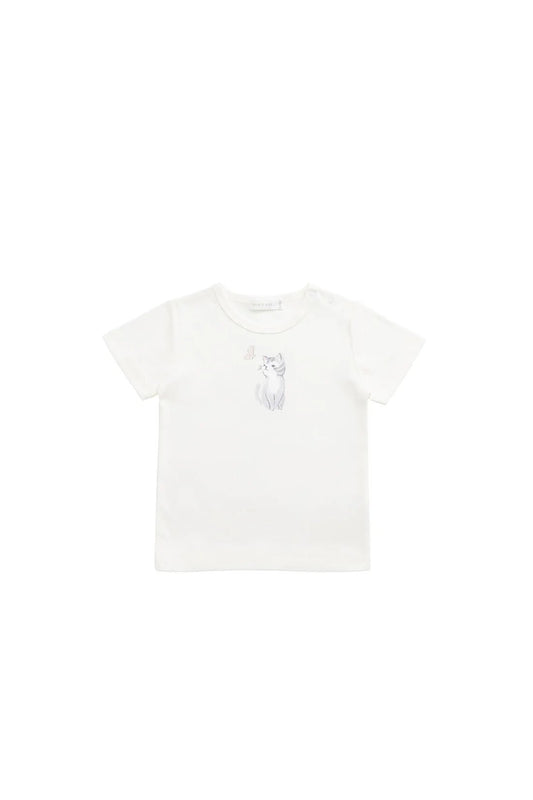 Pima Cotton Aude Tee - Aster & Ruby