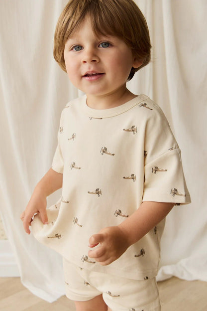 Pima Cotton Wesley Tee - Aster & Ruby