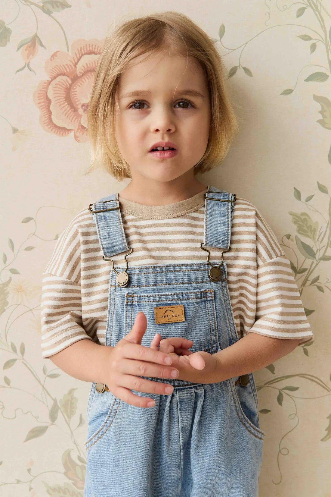 Pima Cotton Wesley Tee - Aster & Ruby