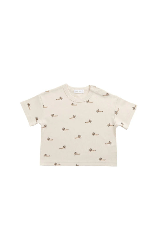 Pima Cotton Wesley Tee - Aster & Ruby