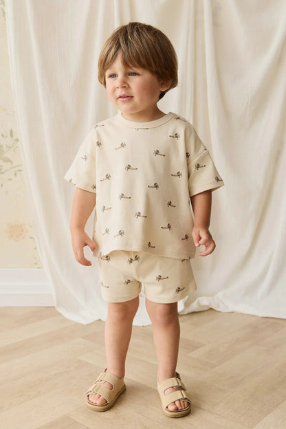 Pima Cotton Wesley Tee - Aster & Ruby
