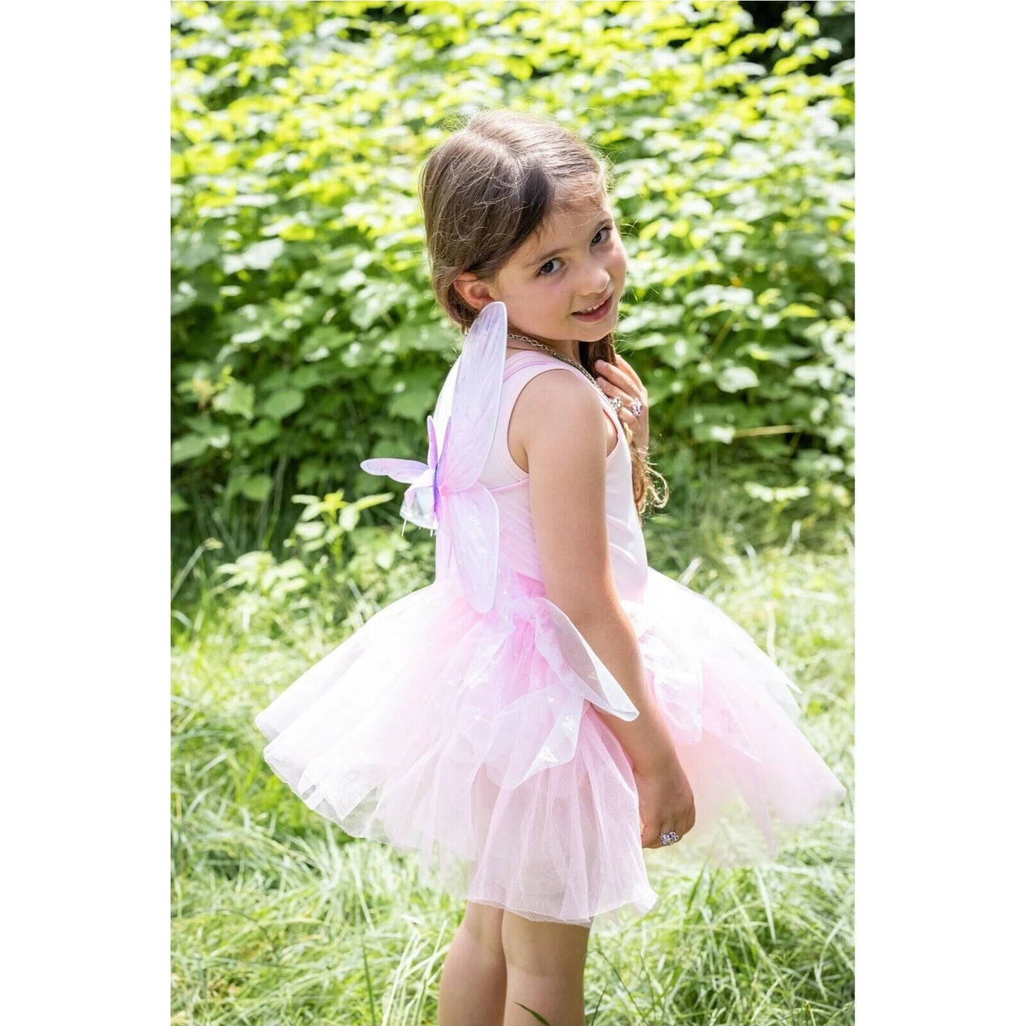 Pink Flutter Butterfly Skirt & Wings – children's product by Great Pretenders | Aster & Ruby