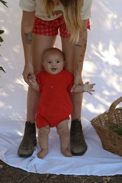 PLAYSUIT | SHAWN THE PRAWN - Aster & Ruby