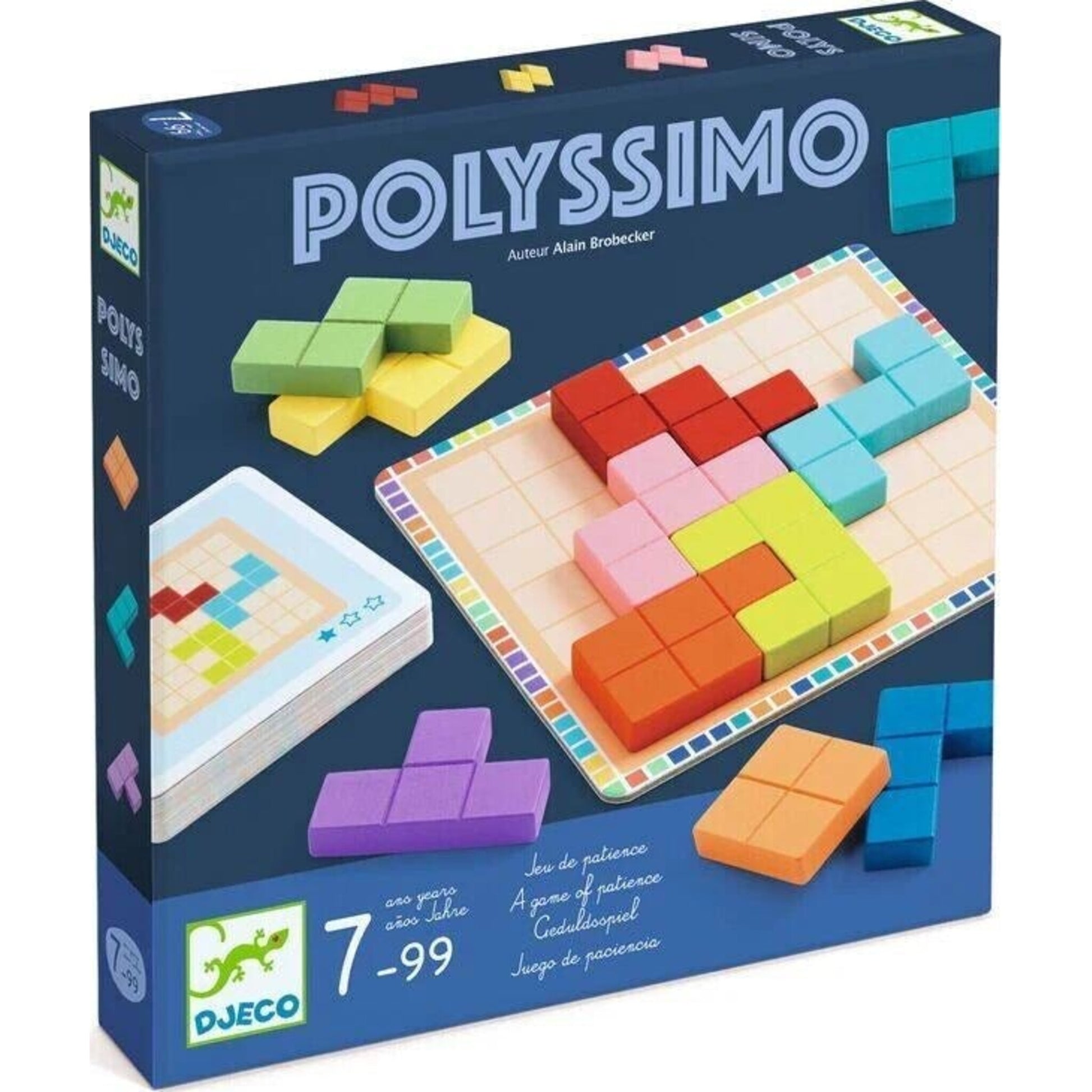 Polyssimo Sologic Game with 30 challenges – children's product by Djeco | Aster & Ruby
