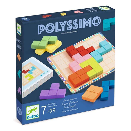 Polyssimo Sologic Game with 30 challenges – Aster & Ruby