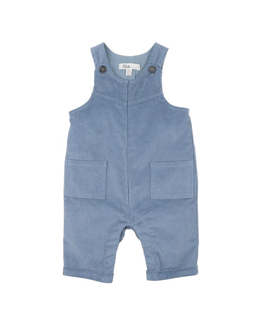 Alvin Corduroy Overalls Smokey Blue