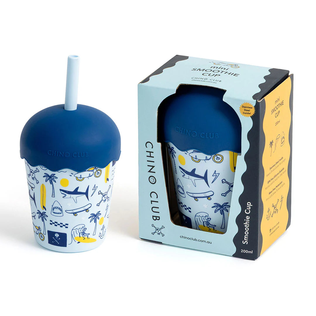 Rad Times Mini Smoothie Cup & Straw 200ml