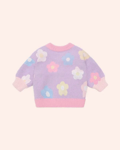 Rainbow Daisy Jumper - Aster & Ruby