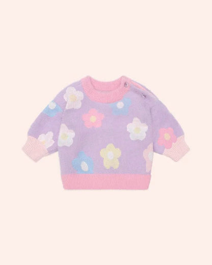 Rainbow Daisy Jumper - Aster & Ruby