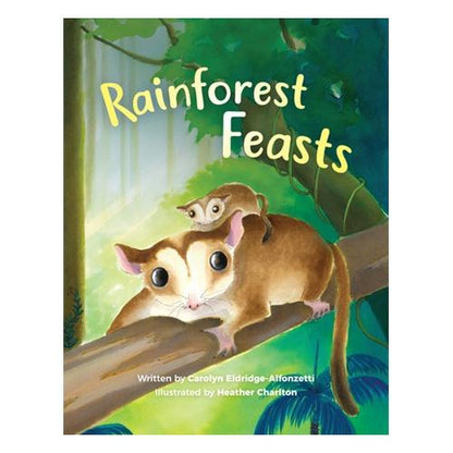 Rainforest Feasts Softcover Book-Aster & Ruby