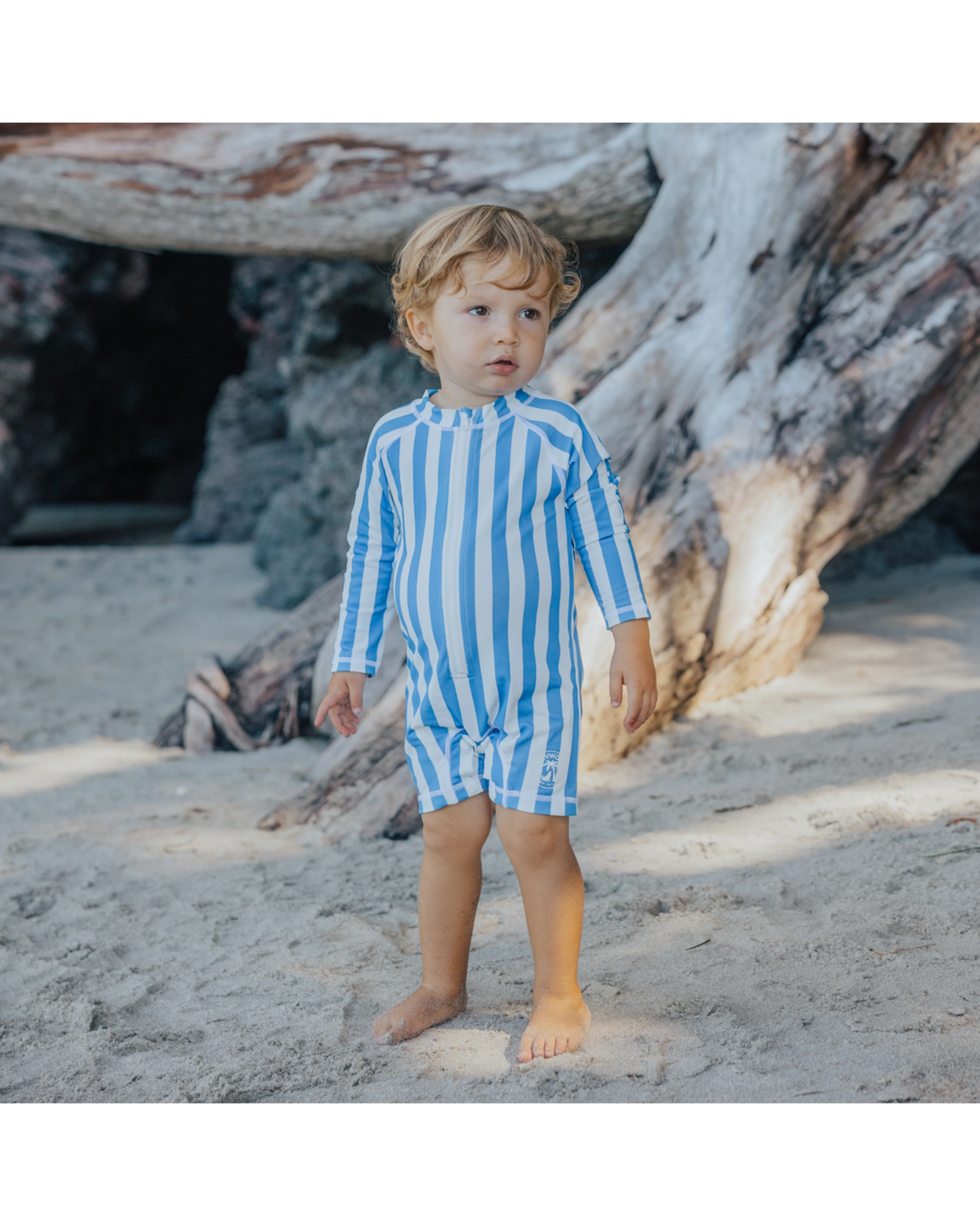 Rash Suit Deep Sea Stripe - Aster & Ruby
