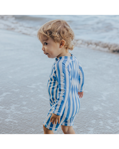 Rash Suit Deep Sea Stripe - Aster & Ruby