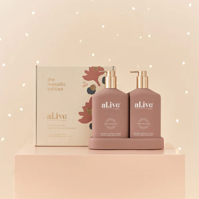 Al.ive Body Metallic Edition Duo Raspberry Blossom & Juniper