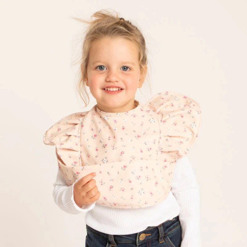 Recycled Frill Bib - Daisy - Aster & Ruby