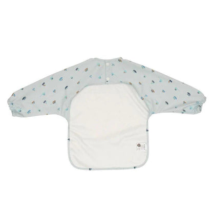 Recycled Long Sleeve Bib - Sail Boats – Aster & Ruby