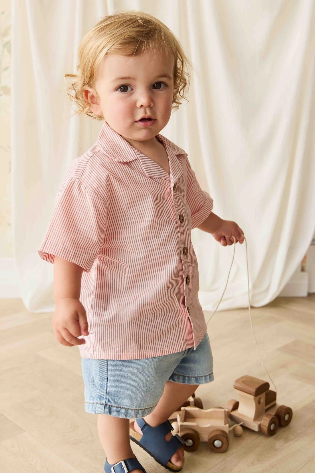 Reid Denim Short - Aster & Ruby