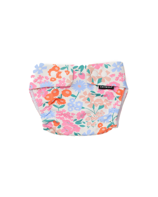 Reusable Swim Nappy Berry Garden - Aster & Ruby