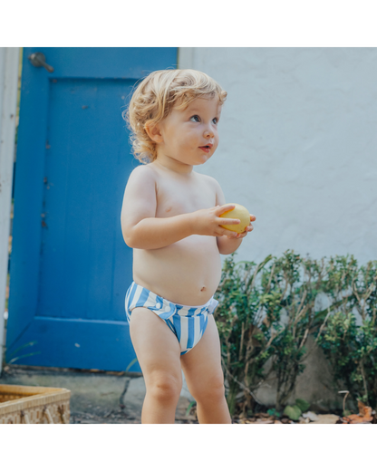 Reusable Swim Nappy Deep Sea Stripe - Aster & Ruby