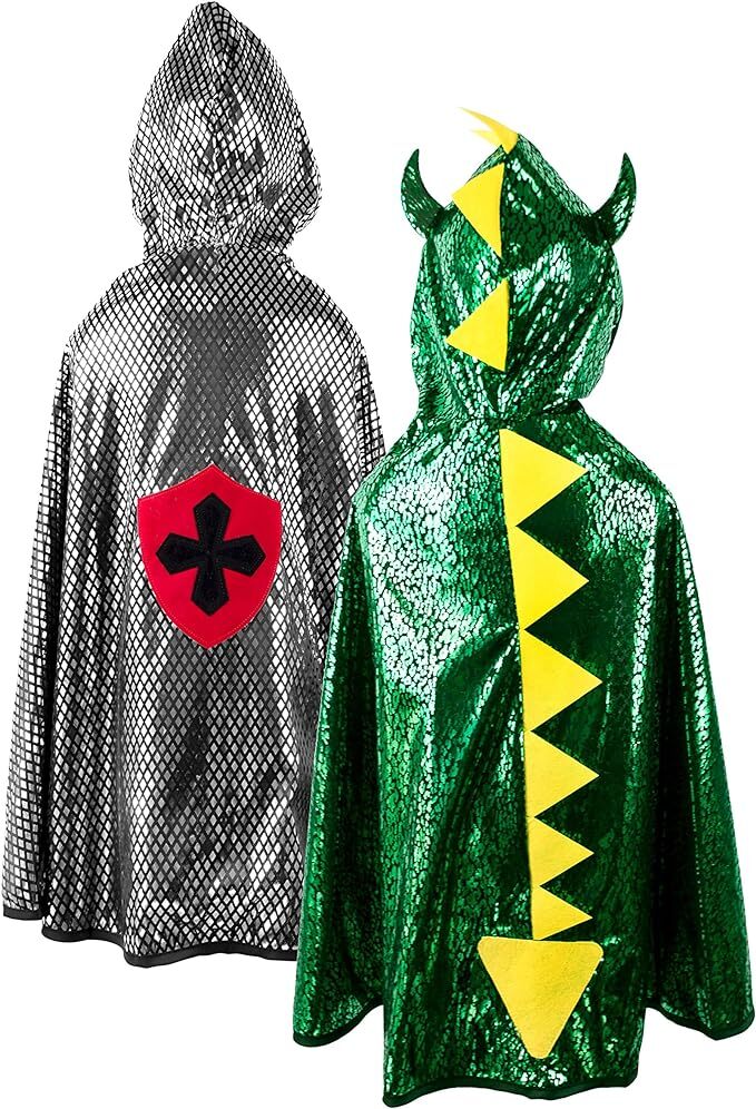Reversible Dragon Knight Cape – 5-6 – Aster & Ruby