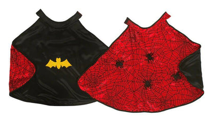 Reversible Spider & Bat Cape with Mask – 4-6 – Aster & Ruby