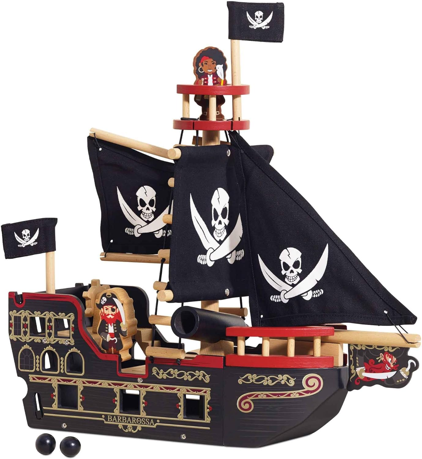 Le Toy Van Barborossa Pirate Ship | Aster & Ruby