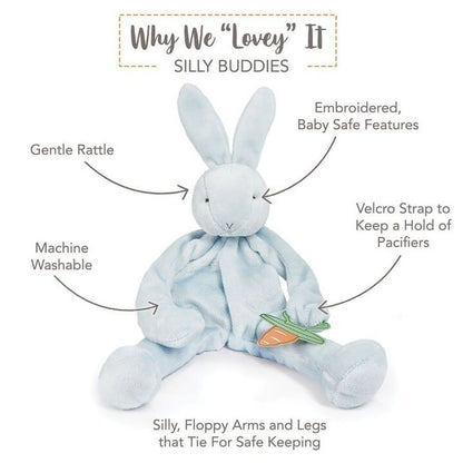 Blue Bud Bunny Silly Buddy