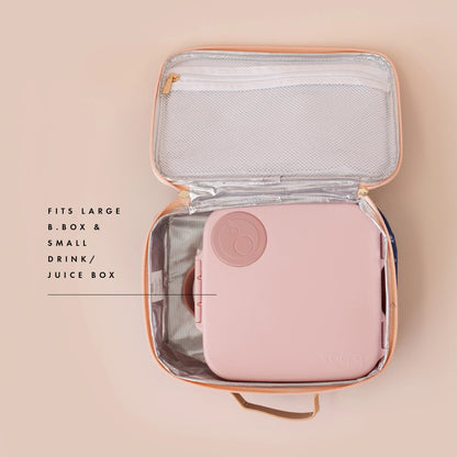 Sage Check Large Lunch Bag - Aster & Ruby