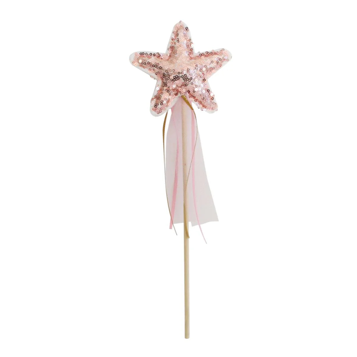 Alimrose Star Wand Sequin Gold | Aster & Ruby
