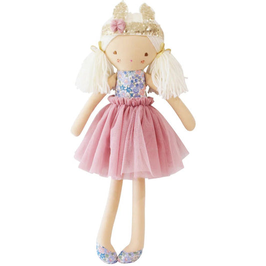 Sienna Bunny Crown Doll Liberty Blue - Aster & Ruby