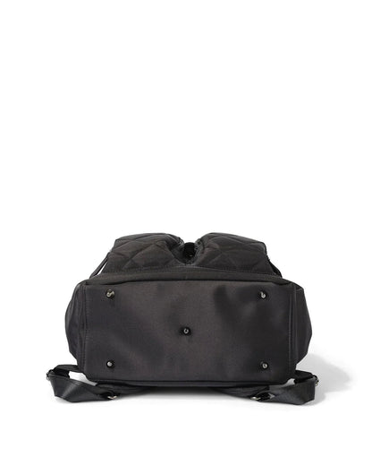 Signature Nappy Backpack Black Diamond Quilt - Aster & Ruby