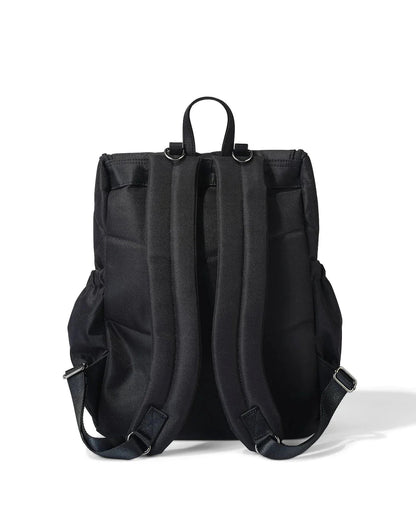 Signature Nappy Backpack Black Diamond Quilt - Aster & Ruby